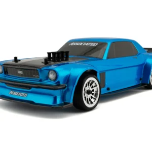 Team Associated DC10 RTR 1/10 Electric Brushless RWD Drift Car Combo (Blue) w/2.4GHz Radio, Battery & Charger
